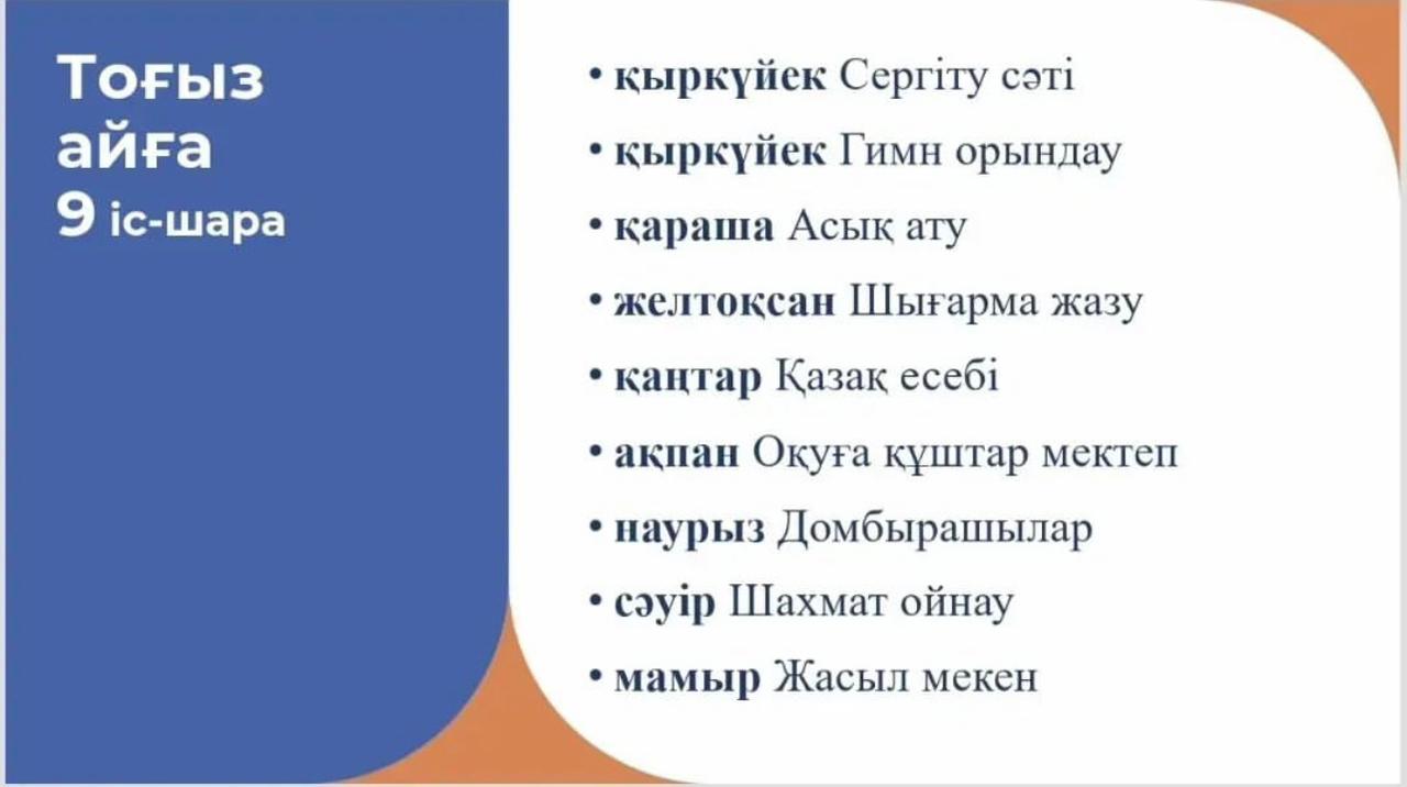 “Үштерек орта мектебі”КММ педагогикал кеңесте мектеп ұжымы "Біртұтас тәрбие бағдарламасы: құндылықтар және оны іске асыру жолдарымен" танысты.